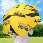Cowboy Boots Pattern Umbrellas for Rain Windproof Small Folding Compact Mini Travel Umbrella for Purse Lightweight Portable Pocket for Women