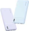AsperX 2-Pack 10000mAh USB C Output Portable Charger Power Bank Fast Charging, Portable Phone Charger External Battery Pack for iPhone, Android, Google LG and Heated Vest