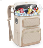 Backpack Cooler Insulated Leak Proof, Lightweight Soft Sided Cooler Backpack for Men Women, Waterproof Beach Cooler Bag Lunch Backpack for Camping Hiking Picnic Fishing Travel Outdoor