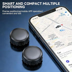 Mini GPS Tracker for Vehicles No Monthly Fee,GPS Car Tracker,Strong Magnetic Car Vehicle Tracking Anti-Lost,Real Time Car GPS Tracker Work with iOS and Android Tracker Device for Vehicles