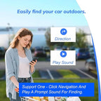 Super Magnetic! 360 Days of Battery Life! Apple Find My Subscription-Free GPS Car Locator - Waterproof and Drop-Proof, Stealth Tracking, 1 Year Only Replacement Not Repair