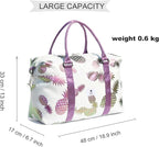 ESVAN Travel Tote Duffel Gym Bag,Weekender Overnight Carry-on Tote Crossbody Bag with Wet Pocket and Trolley Sleeve Upgraded