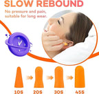 VOISEN Ear Plugs, 800 Pairs EarPlug for Sleeping,32dB NRR 37dB SNR Ear Plugs Noise Cancelling for Snoring, Studying, Loud Events, Traveling & Concerts, Individual Package