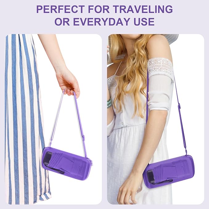 Compact Travel Umbrella with Case - Mini Umbrella for Purse, Small Lightweight &Tiny Design Perfect for Parasol Outdoor Sun&Rain Umbrellas
