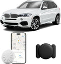 GPS Tracker for Vehicles, MINI Car Tracker Device Hidden for Vehicle, No Monthly Fee, Real-Time Tracker Device for Vehicles Work with Find My (iOS Only), Car Tracker with Magnetic Waterproof Case