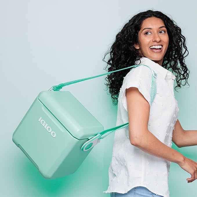 Igloo Tag Along Too Coolers | Insulated Hard Shell Picnic Style Cooler | Rolling Ice Chest