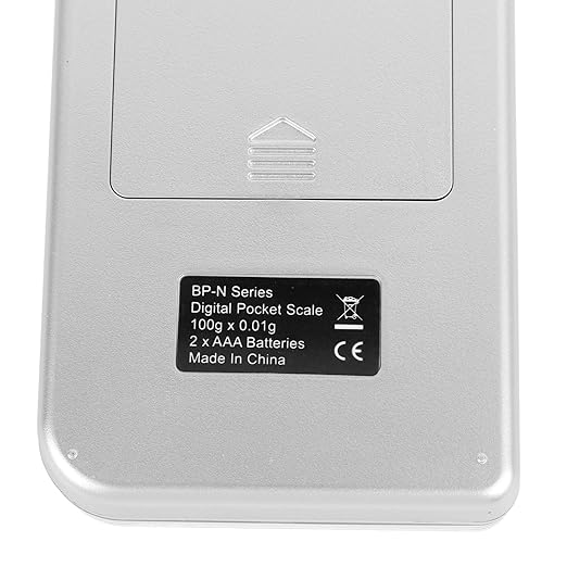 Estink Digital Pocket Scale 100g 0.01g High Accuracy Mini Portable Gram Scale with LED Display, for Jewelry Food
