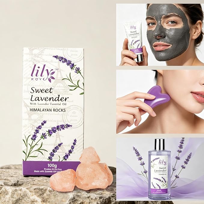 Gifts for Women, Spa Gift Basket for Women, Mother's Day Gift Basket for Mom - 22 Piece Lavender Bath and Body Skin Care Set for Women, Spa Kit | Birthday Gifts, Valentines Day Gift, Christmas Gift