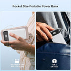 Portable Charger Built-in Cables,10000mAh Power Bank for iPhone,Fast Charge USB C Battery Pack Travel Essentials Slim Lightweight Powerbank Compatible with iPhone 17/16/15/14, Samsung, Android, etc