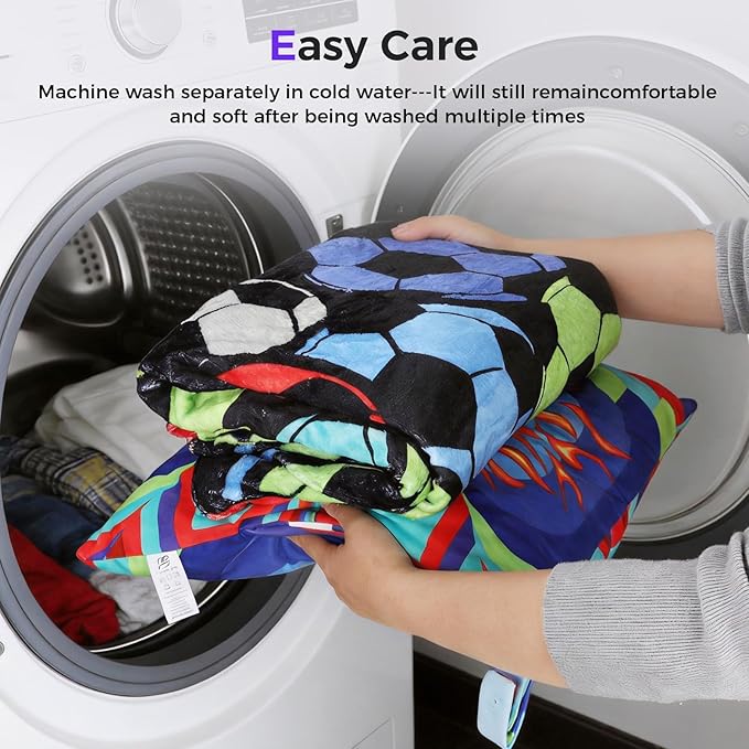 3 in 1 Travel Pillow Blanket Set with Removable Flannel Blanket Throw,Hand Warmer Pockets,Pillow (Color4, 60in*79in)
