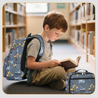 CAMTOP Preschool Backpack for Kids Boys Girls Toddler Backpack Kindergarten School Bookbags for Age 3-8 (Engineering Car Grey)