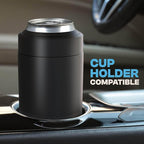 Frost Buddy Universal Can Cooler - Fits all - Stainless Steel Can Cooler for 12 oz & 16 oz Regular or Slim Cans & Bottles - Stainless Steel (Peeps Drip)