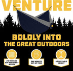Wise Owl Outfitters Camping Hammock – 500lbs Portable Hammock with Tree Straps - Travel, Backpacking, Hiking, Outdoors Camping Gear - Single or Double