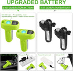 KEDSUM Portable Shower, Portable Camp Shower Pump with Rechargeable Battery, Portable Shower for Camping, Portable Outdoor Shower Head for Camping, Hiking, Traveling(+ Handheld Sprayer)