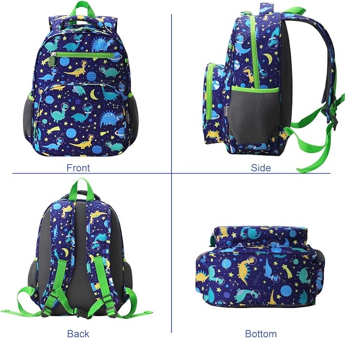 RHCPFOVR Boys Backpack for Elementary School, Backpack for Girls 5-8, Lightweight Kids Backpacks
