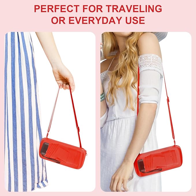 Compact Travel Umbrella with Case - Mini Umbrella for Purse, Small Lightweight &Tiny Design Perfect for Parasol Outdoor Sun&Rain Umbrellas