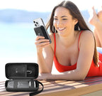 Case for Anker Magnetic Battery 10,000mAh Foldable Wireless Portable Charger, 633/622/621/321 5,000mAh Power Bank (MagGo) Holder, Storage for Baseus 6000mAh Cell Phone Power Delivery -Case Only-Black