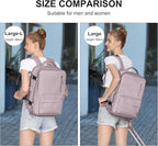 WONHOX Large Travel Backpack Carry on Flight Approved Laptop Work Business Backpack for Women Men Mochila de Viaje