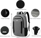MAXTOP Travel Laptop Backpack Business Anti-theft Backpacks Water Resistant School College Bookbag