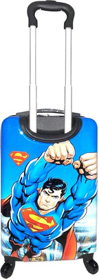 Fast Forward Superman Kids Luggage 20" Hard-Side Carry-On Spinner Luggage