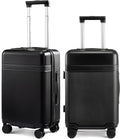 LOVEVOOK Hard Shell Carry On Luggage 22x14x9 Airline Approved with Removable Lining,22 Inch Carry On Suitcase with Spinner Wheel TSA Lock,Lightweight Checked Luggage for Men Women Travel Business Trip