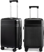 LOVEVOOK Hard Shell Carry On Luggage 22x14x9 Airline Approved with Removable Lining,22 Inch Carry On Suitcase with Spinner Wheel TSA Lock,Lightweight Checked Luggage for Men Women Travel Business Trip