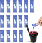 oceanengine Portable Toilet Absorbent Gel, Portable Toilet Powder Poo Urine Powder for Camping Outdoor Hiking