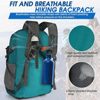IGOLUMON Hiking Backpack 40L Packable Lightweight Camping Backpack Men Women Waterproof Hiking Daypack Outdoor Travel Daypack