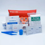 Travel Survival First Aid Emergency Kit – 95 Pieces – Compact & Lightweight Emergency Medical Kit for Carry On, Backpacking, and Road Trips