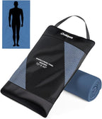 Quick Dry Microfiber Towel Travel, Beach & Camping Towels. Fast Drying, Super Absorbent & Ultra Compact for Travel, Bath, Gym, Swimming, 1 Pack, 72"x40" Navy Blue