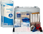 First Aid Only 5216 25-Person Weatherproof Metal Forestry Loggers First Aid Kit, 69 Pieces