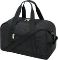 Apenze Small Gym Bag 14 inch lightweight Carry On Mini Duffel Bag for Travel Sport - Black