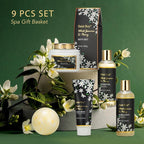 Mothers Day Gifts for Women Spa Day Gifts for Women, White Jasmine Peony Spa Gift Basket Set, Self-Care Relaxation Bath Kit, Nail Clippers, Bath & Body Care Set, Birthday, Christmas, Anniversary
