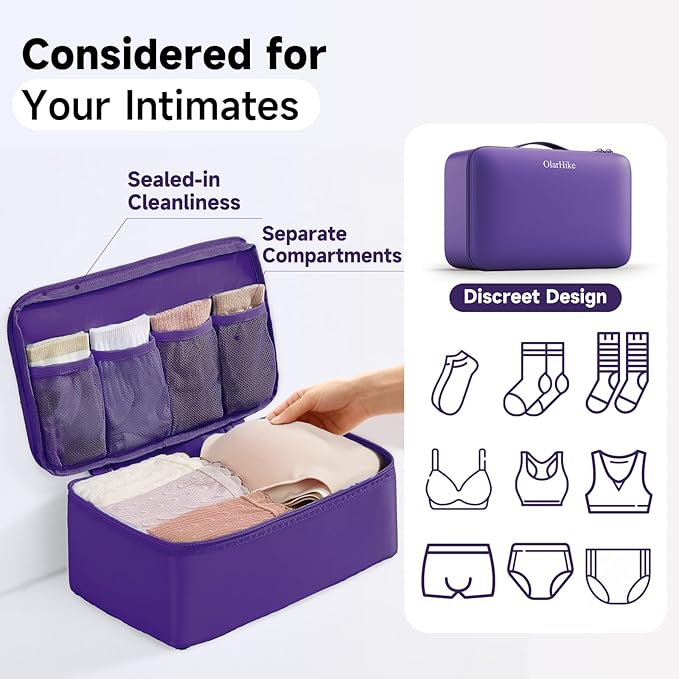9 Set Packing Cubes for Travel, Gifts for Women Mom,Anti-Tearing Suitcase Organizer,OlarHike Vacation Essentials & Accessories for Cruise Ship