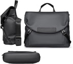 Water-Resistant Messenger Bag for Men & Women, Lightweight Crossbody Laptop Briefcase for Commute, 13 inch Laptops, Durable Shoulder Bag with Adjustable Strap