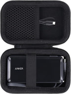 khanka Hard Case Replacement for Anker 3-in-1 Power Bank USB C Charger Block,10,000mAh 10k Portable Charger,Case only. (Black)