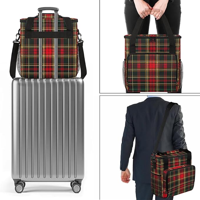 Coffee Maker Carring Bag Travel Storage Tote Bag Compatible with Keurig K-Mini or K-Mini Plus Portable Single Serve Coffee Brewer Case with Pockets for K-cup Pods(Bag Only)