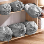 Shoe Bags for Travel, 10 Pcs Travel Shoe Bag Travel Bags Covers for Traveling Packing, Travel Shoe Bags for Storage for Packing in Suitcase (Large, Medium)