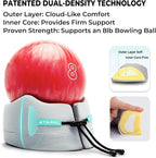 Travel Neck Pillow for Airplane: Neck Brace-Like Support 360° Chin Lock for Men in Middle Seat Sleep - Zero Head Slumping into Strangers - 8-Hour Upright Sleeping Without Neck Pain