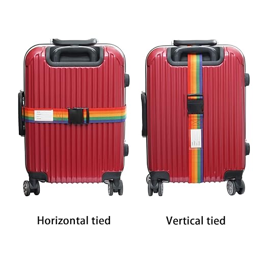 Luggage Scale, TFY Travel Luggage Manual Scale with Tape Measure Plus a Luggage Strap, Measure Up to 75 lbs and 39 Inchs