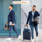 Lifewit Large Lunch Bag, Insulated Lunch Box, Soft Cooler Cooling Tote for Adult Men Women, Gray 24-Can (15L)