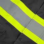 Pioneer Hi Vis Lightweight Waterproof Safety Rain Suit - Reflective Work Rain Gear for Men and Women