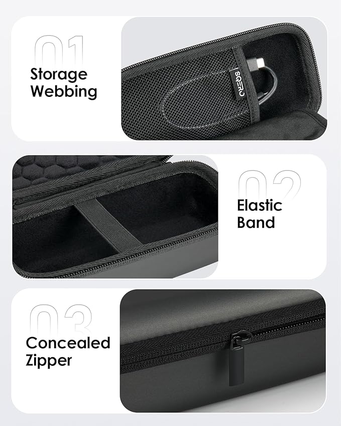 Hard Case for Anker Laptop Power Bank, for 737/25,000mAh/24000mAh Portable Charger, EVA Travel Storage Protective Bag Water-Resistant PU and Safe Polka Dot Protection