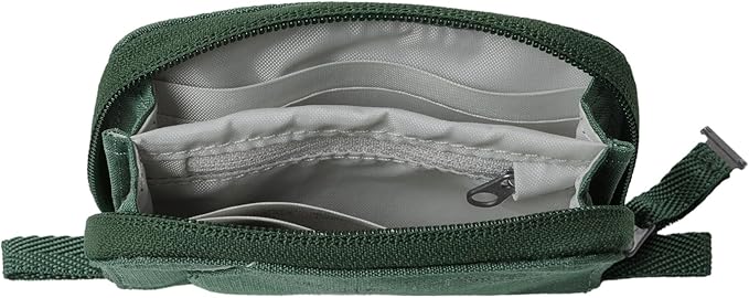 Eagle Creek Stash RFID Wallet – Slim Travel Wallet with RFID Blocking – Secure Passport, Cards & Cash – Lightweight, Water-Resistant Nylon – Zipper Closure – Unisex Design - Grass Green