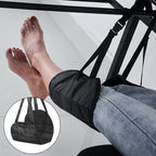 Airplane FootrestAirplane Foot Rest, Portable Travel Foot Hammock, Airplane Accessories, Adjustable Flying Feet Rest for Travel, for Long Flight Bus Train Office