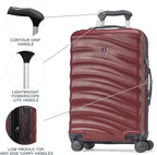 Travelpro Maxlite Air V2 Hardside Expandable Carry on Luggage, 8 Spinner Wheels, Lightweight Hard Shell Suitcase, TSA lock, Cabernet, Carry On 20-Inch