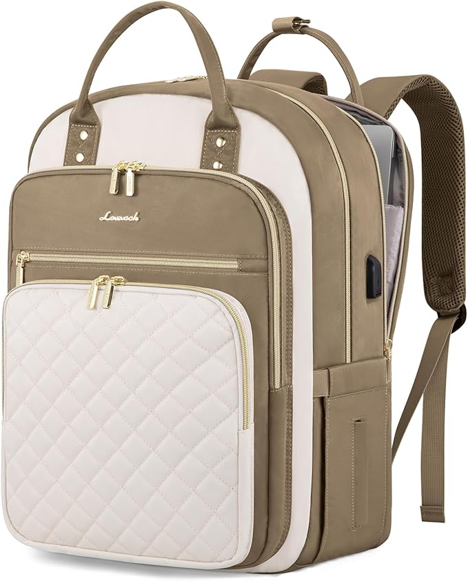 LOVEVOOK Laptop Backpack for Women with Laptop Compartment,Fits 17" Laptop
