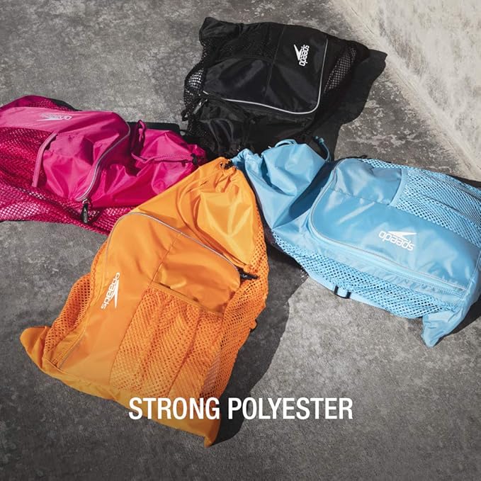 Speedo Unisex-Adult Drawstring Deluxe Ventilator Mesh Equipment Bag