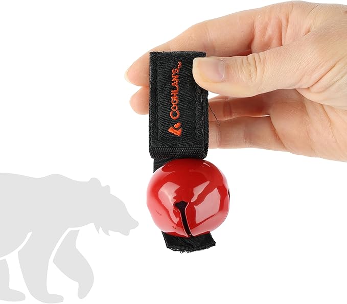 Coghlan's Magnetic Bear Bell with Silencer - Hiking Safety Gear for Wildlife Alert
