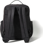 Baggallini Tribeca Expandable Laptop Backpack - 15"x11" Lightweight RFID Computer Bag for Work & Travel with Luggage Sleeve